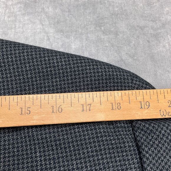 Michael Kors Blazer Men 40L Black Gray Houndstooth Kevin 1 Classic Jacket NWT - Picture 7 of 14